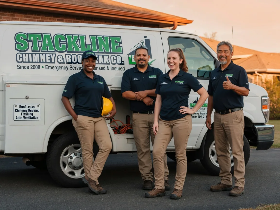Chimney flashing repair company in Mandan, ND